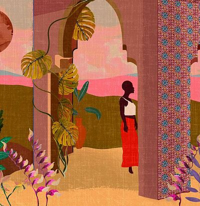 обои современные  текстильные  97530 ARTE