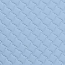 Фото: Стеганые обои голубые дизайн клевер 10-003-007-00- Ампир Декор