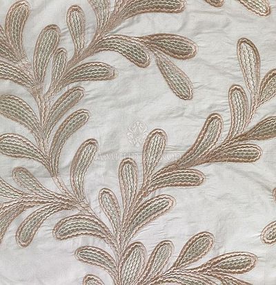 шелковая ткань с листьями 10435-40 Nobilis