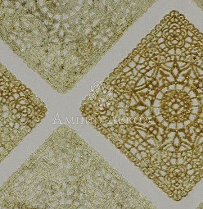 ткань с флоком, ромбами 10298.87 Nobilis