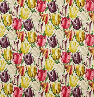 Ткань с тюльпанами DVIPEA-203 Sanderson