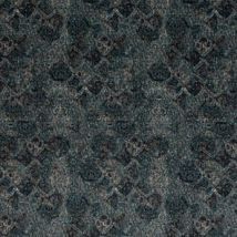 Фото: Английская портьера FD286H43 Bohemian Velvet Teal/Indigo- Ампир Декор