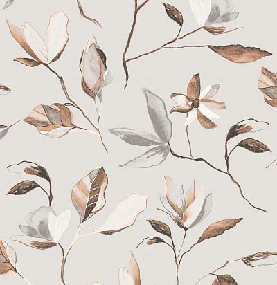 Обои с крупными  цветами ZEN001 Khroma Zoom