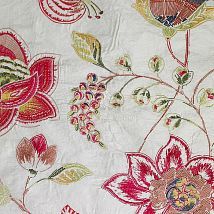 Фото: шелковая ткань с цветами 10436-41- Ампир Декор