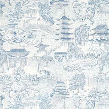 Фото: Хлопковая ткань с японскими мотивами 322717- Ампир Декор