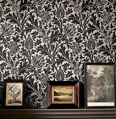 Обои с растительным орнаментом DMOWTH 103 Morris&Co - 1