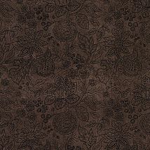 Фото: Обивочный бархат с цветочным узором F4012/06- Ампир Декор