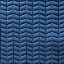 Фото: Стеганые обои  темно-синие дизайн Модерн вертикальный 20-016-121-00- Ампир Декор