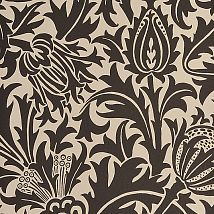 Фото: Обои с растительным орнаментом DMOWTH 103- Ампир Декор