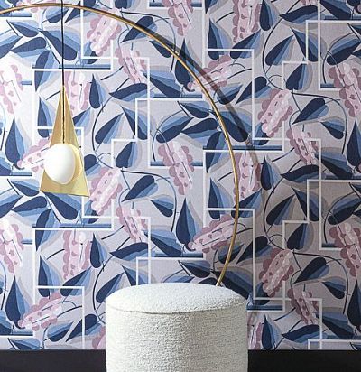 Обои со стилизованным виноградом FOL303 Khroma - 1