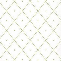 Фото: обои с ромбами T113 Green on White- Ампир Декор