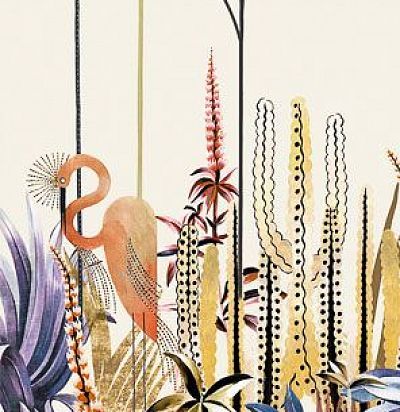 Панно с тропическим орнаментом DGAGA1021 Khroma - 1