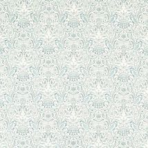 Фото: Ткань дизайнерская вышивка цапли и цветы  F1547/05- Ампир Декор