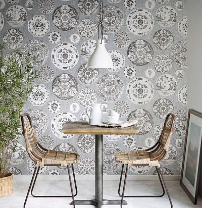 обои с восточными тарелками 80070 ARTE - 1