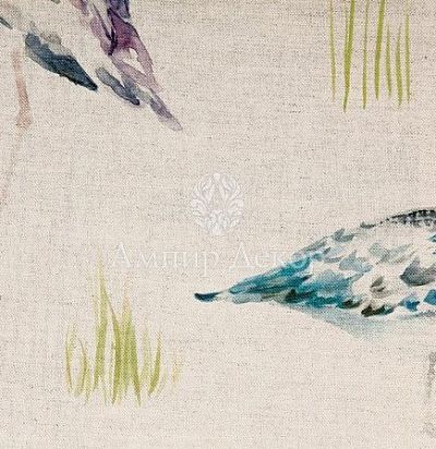 портьерная английская ткань Waterfowl Linen Voyage Decoration