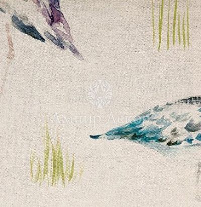 портьерная английская ткань Waterfowl Linen 