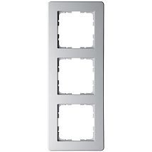 Фото: Рамка G-Flex 3-постовая, цвет Алюминий- Ампир Декор
