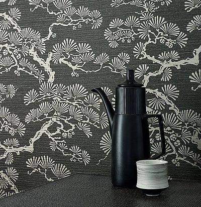 темные восточные обои 213046 Sanderson - 2