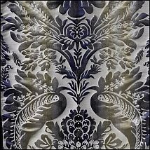 Фото: ткань из хлопка с классическим дамаском 10481.66- Ампир Декор