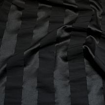 Фото: портьерная ткань в полоску черного цвета 6754-04- Ампир Декор