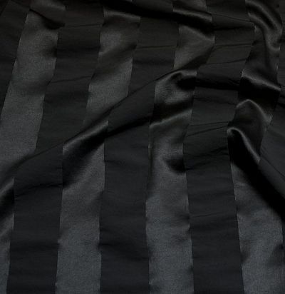 портьерная ткань в полоску черного цвета 6754-04 