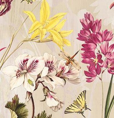 Панно с крупными цветами DG2ELI1013 Khroma