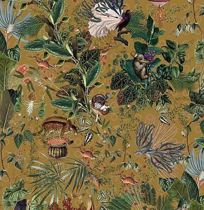 Образец обоев из коллекции премиального бельгийского бренда ARTE формата А5 с полной информацией ARTE