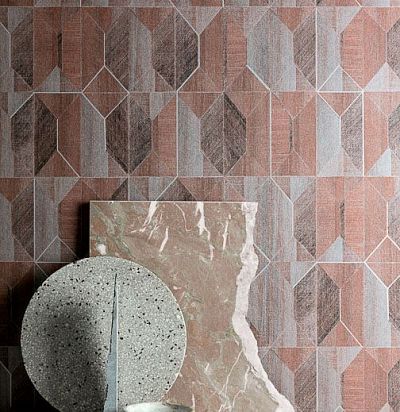 Обои темнве с геометрией PRI003 Khroma - 2