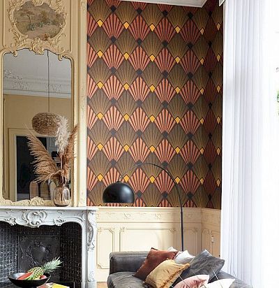 Обои современные дизайнерские геометрический узор HAV401 Khroma - 2