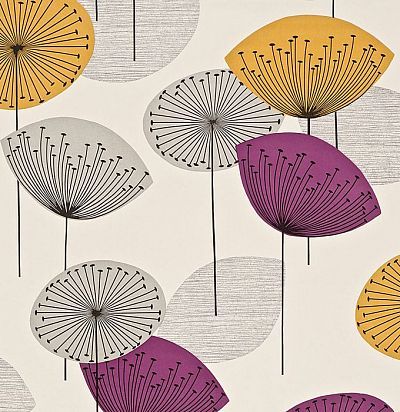 английские цветочные обои 210240 Sanderson