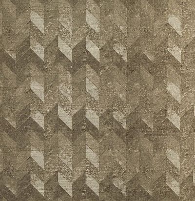 ткань золотого оттенка с геометрическим принтом Z363/01 Maxwell Zinc