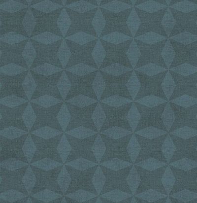 обои синие с геометрией 379023 