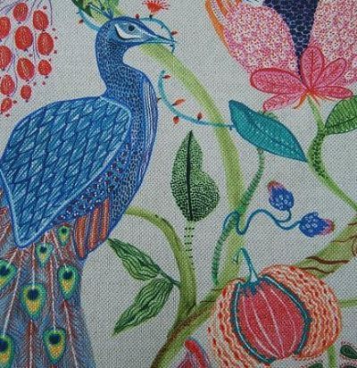 Натуральная ткань Barabadur Summer Linen Voyage Decoration