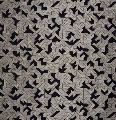 Портьера из Франции 10648.17 Origami Ebene Nobilis