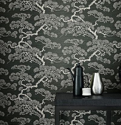 темные восточные обои 213046 Sanderson - 1