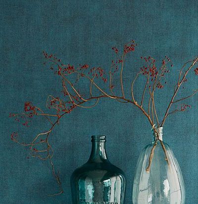 обои насыщенно-синие 372540  - 1