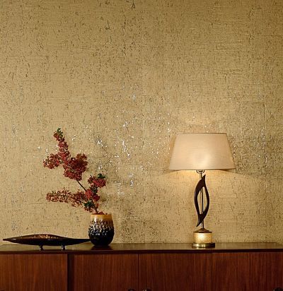 обои золотые из пробковой коры С15 Omexco - 1