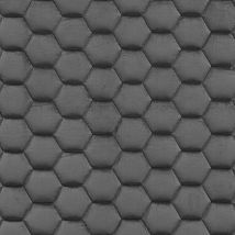Фото: Стеганые обои  серебристо-серые дизайн малые соты  10-002-111-20- Ампир Декор