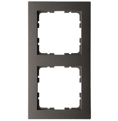 Рамка G-Classic  2-постовая, цвет Мокко Jasmart