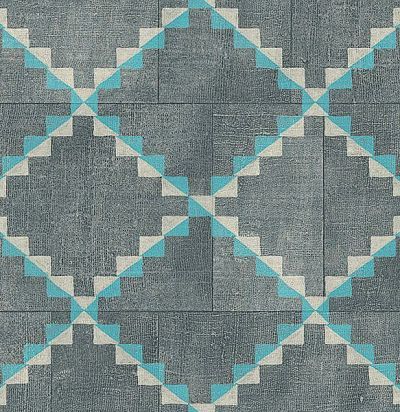 обои современные  дизайнерские имитируюшие ткань с геометрическим узором 49532 ARTE