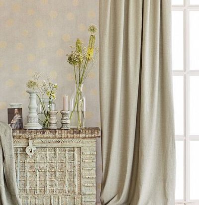 обои серые в горох 379042  - 2