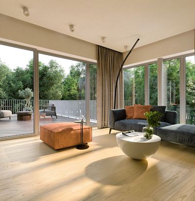 21088 Паркетная доска ясень Elegant Champagne ESTA Parket - 1