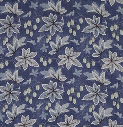Ткань из Англии F4332/02 Lindon Navy Colefax and Fowler