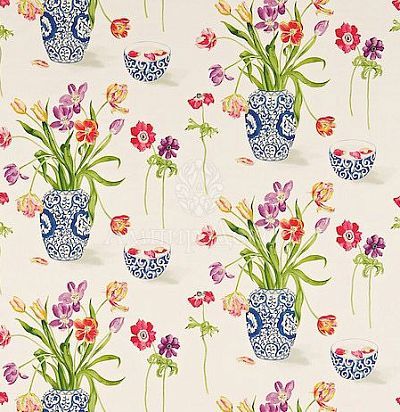 Английские ткани цветы вазы DAPGPA-203 Sanderson