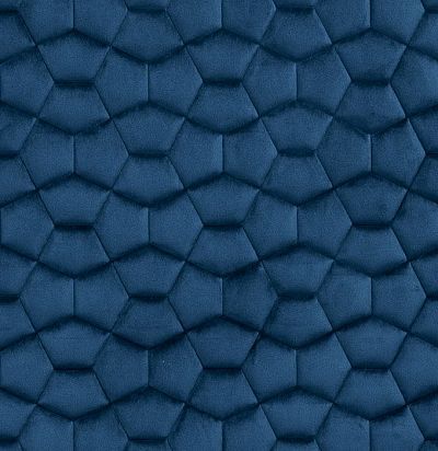 Стеганые обои  темно-синие дизайн космос 20-007-121-20 