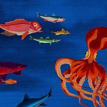 Фото: Обои для детской с морским рисунком GRD112- Ампир Декор