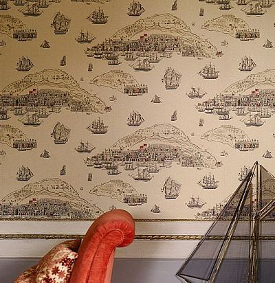 обои морской порт TRA04003 Zoffany - 2
