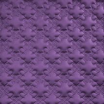 Фото: Стеганые обои  фиолетовые дизайн Дамаск 20-022-136-00- Ампир Декор