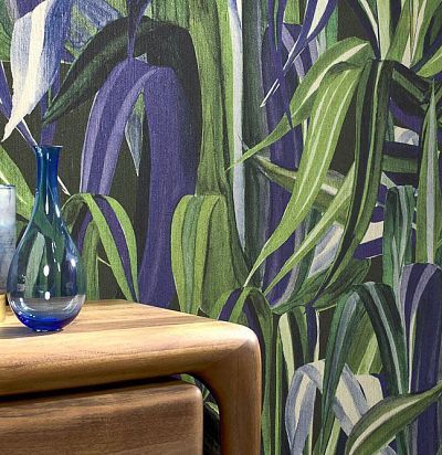 Обои джутовые с листьями 72012 ARTE - 2