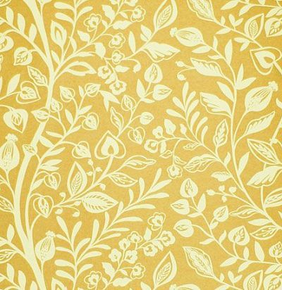 ткань из англии желтого оттенка Wisley Lemon Voyage Decoration
